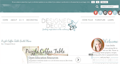 Desktop Screenshot of designeddecor.com